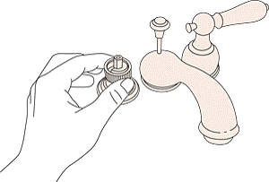 Unscrew bonnet nut